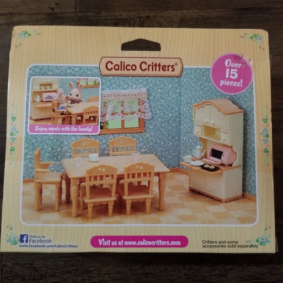 Calico Critters Dining Room Set - Picture 2 of 9